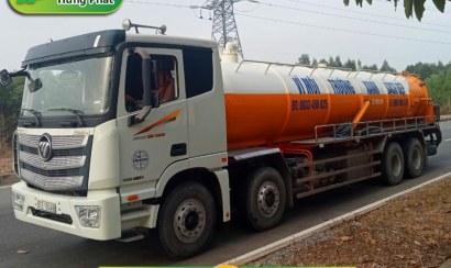 Dịch vụ hút bùn ben công trình Hưng Phát nhanh chóng, tiết kiệm