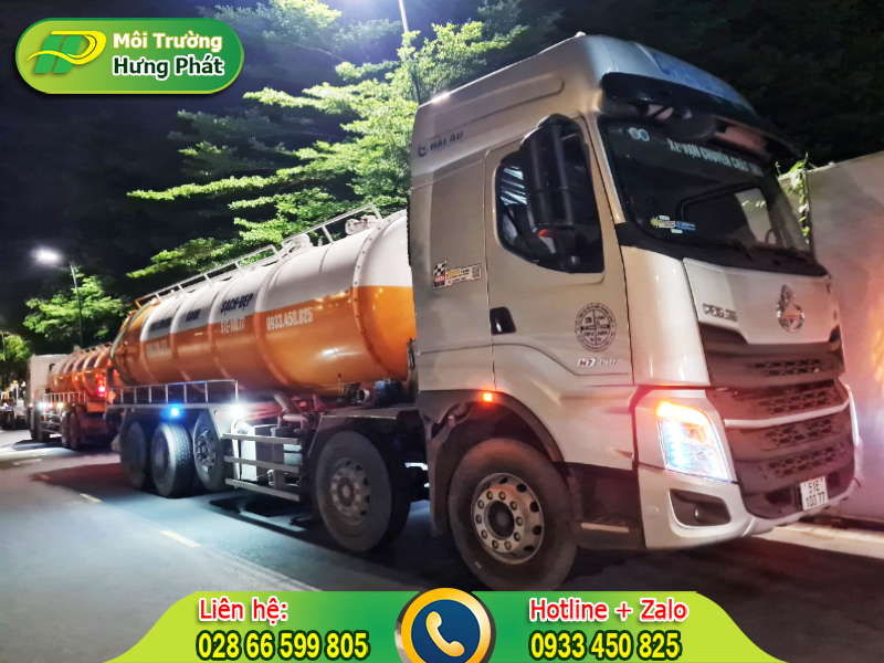 Dịch vụ h&uacute;t nước thải c&ocirc;ng nghiệp với nhiều ưu điểm