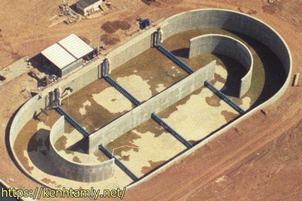 xử l&yacute; nước thải y tế bằng mương oxy h&oacute;a