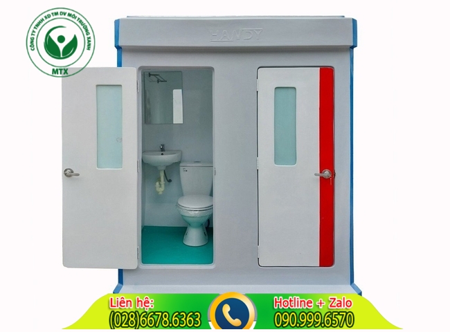 Dịch vụ cho thuê nhà vệ sinh di động xanh nhiều lợi ích