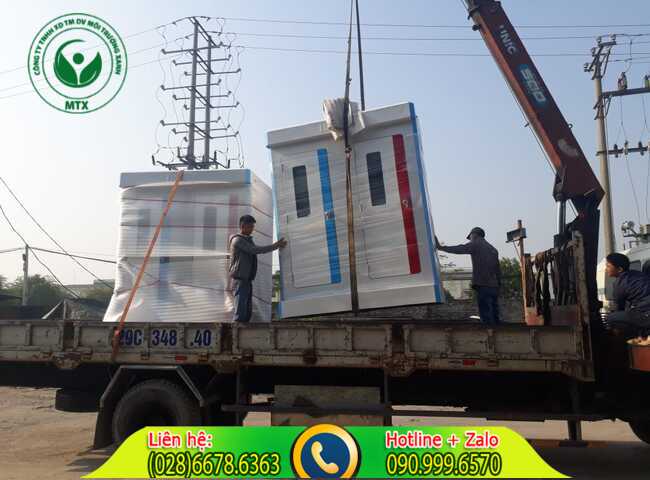 Dịch vụ cho thuê nhà vệ sinh di động xanh