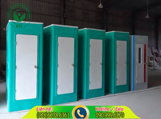 Dịch vụ cho thuê nhà vệ sinh công cộng nhiều ưu điểm