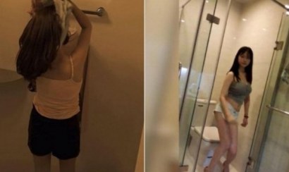 [LINK] Clip nóng của cô gái trong phòng thay đồ gây hoang mang MXH