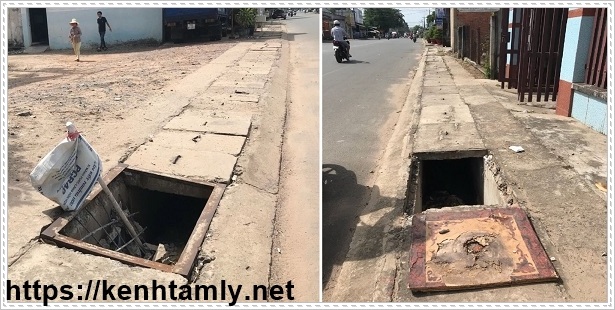 tắc hố ga l&agrave;m m&ugrave;i hố ga nồng nặc