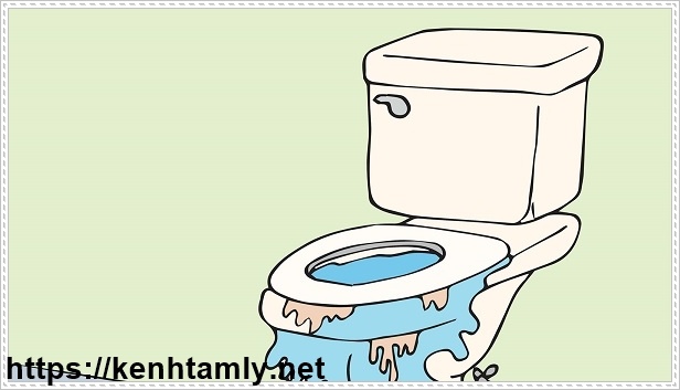 Nh&agrave; vệ sinh xả nước chậm