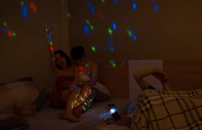 clip n&oacute;ng &aacute; hậu tường vi