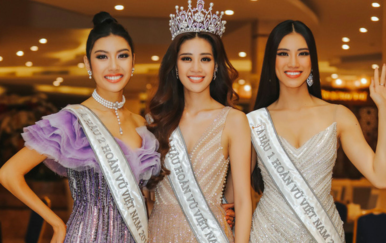 &Aacute; Hậu Kim Duy&ecirc;n đẹp sắc xảo.