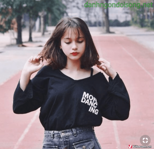 Ảnh gái xinh tóc ngang vai 2k9