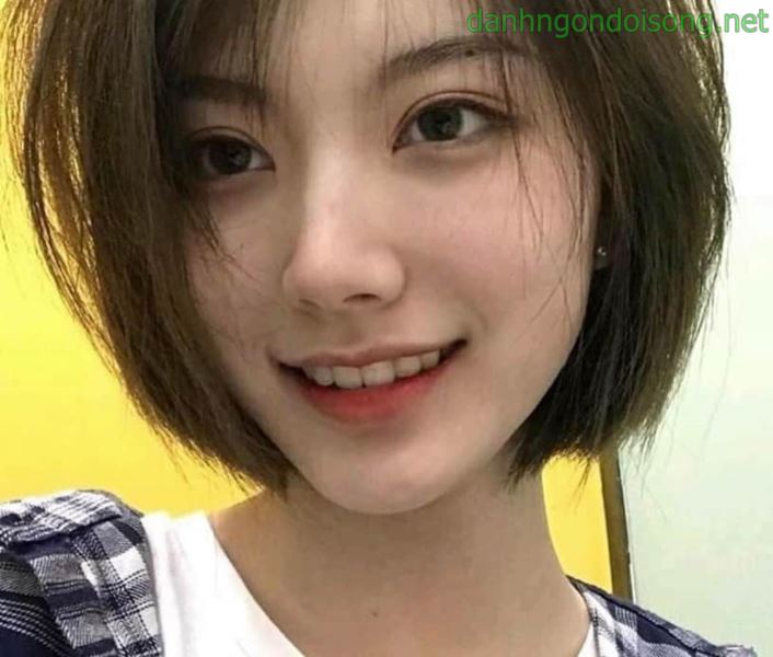 Ảnh gái xinh tóc ngang vai 2k9