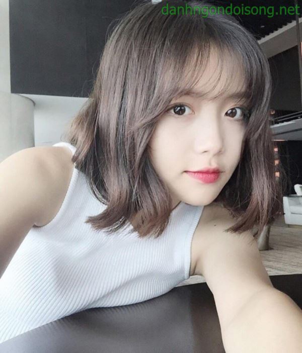 Ảnh gái xinh tóc ngang vai 2k9
