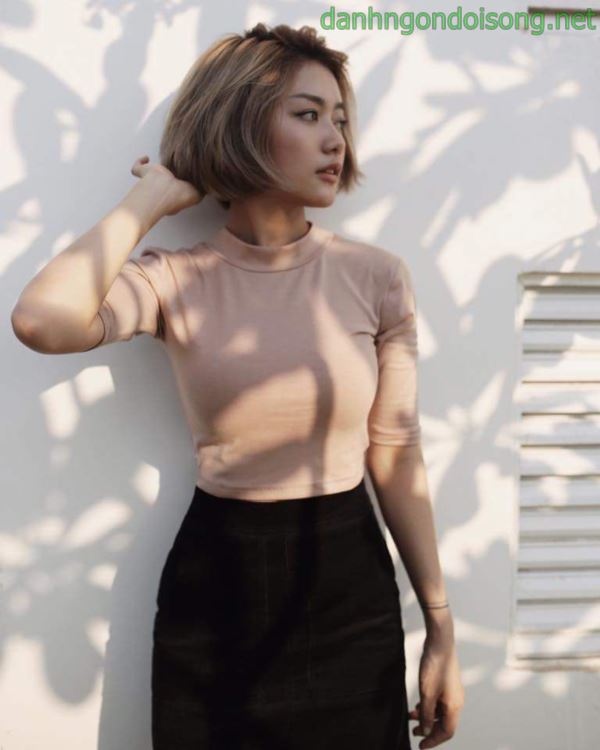 Ảnh gái xinh tóc ngang vai 2k9