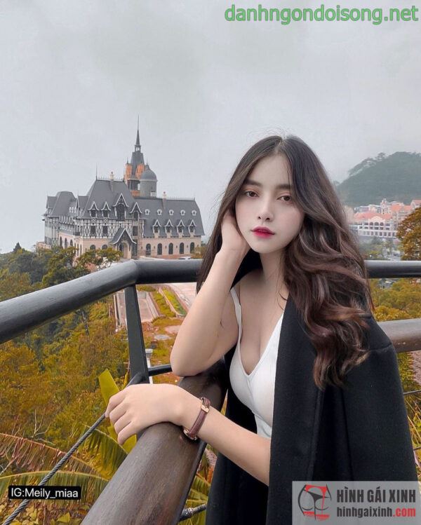 Ảnh gái xinh tóc ngang vai 2k9