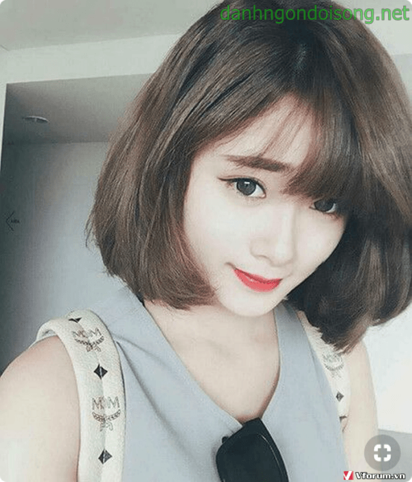 Ảnh gái xinh tóc ngang vai 2k9