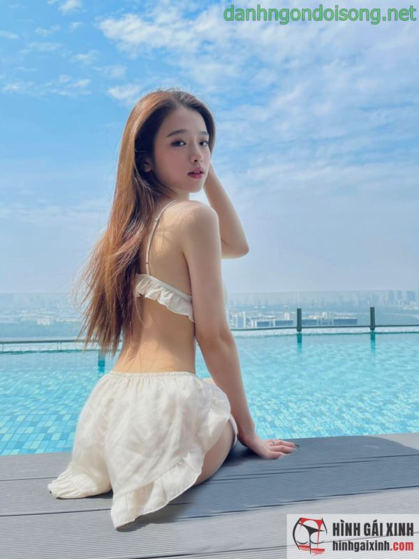 Ảnh gái xinh tóc ngang vai 2k9