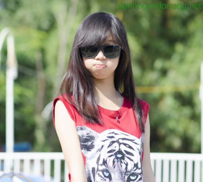 Ảnh gái xinh tóc ngang vai 2k9