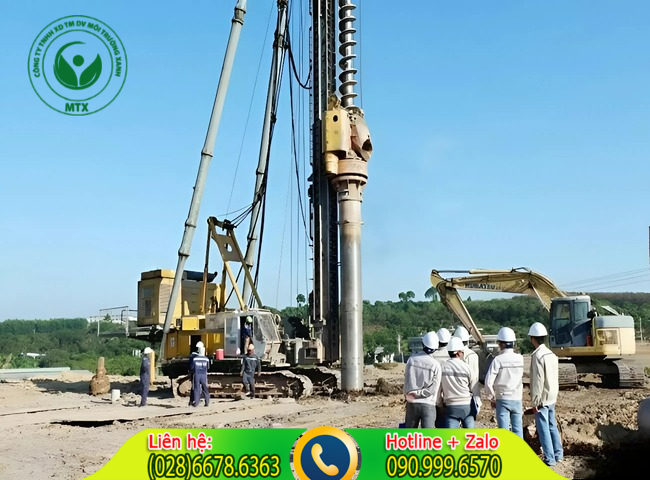 Dịch vụ h&uacute;t b&ugrave;n khoan cọc nhồi gi&aacute; rẻ