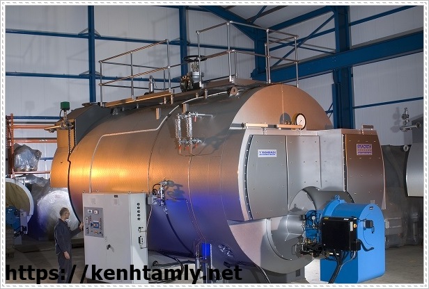 kh&iacute; thải từ nồi hơi đốt dầu sử dụng củi