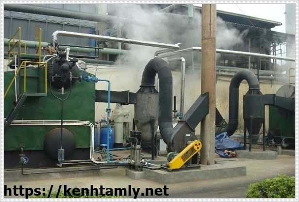 kh&iacute; thải từ nồi hơi sử dụng dầu FO