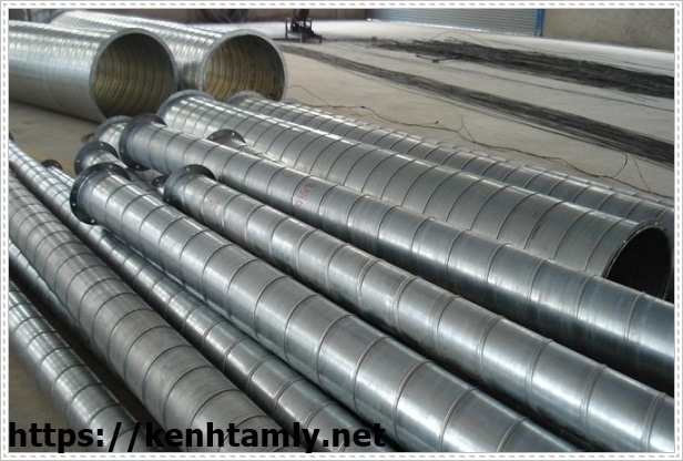 Những đặc điểm của ống gi&oacute; xoắn tr&ograve;n