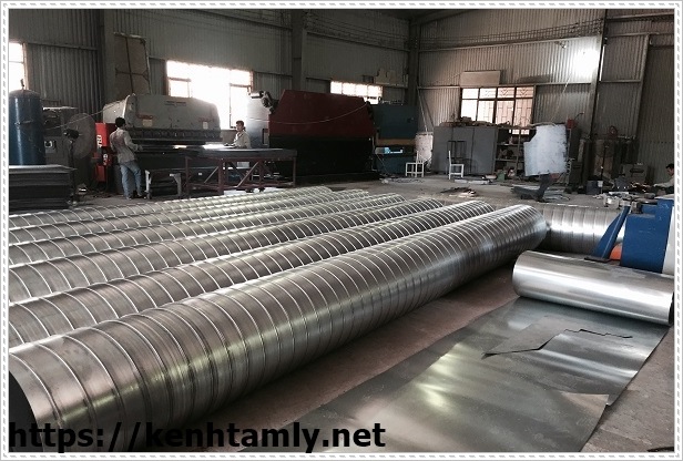 Hệ thống ống gi&oacute; xoắn tr&ograve;n hỗ trợ sưởi ấm