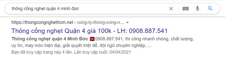 thông cống nghẹt quận 4 minh đức