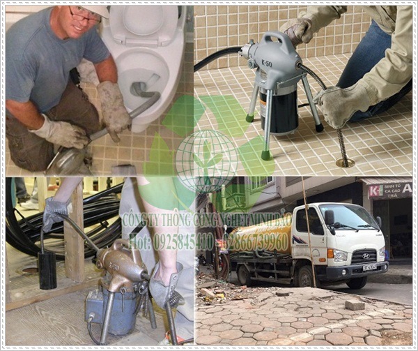 H&uacute;t hầm cầu nhanh ch&oacute;ng.