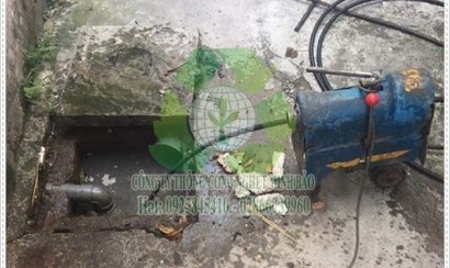 Dịch vụ nạo vét hố ga gia đình nhanh chóng hiệu quả