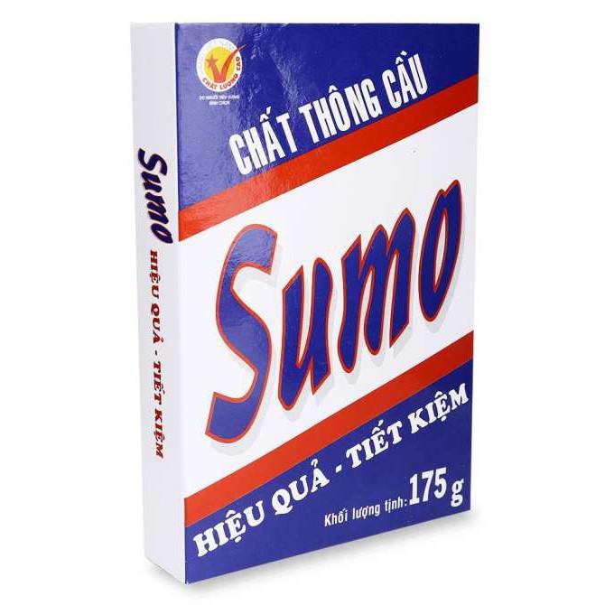 Bột th&ocirc;ng cầu cống SUMO | axit, thuốc th&ocirc;ng cầu cống nghẹt cực mạnh