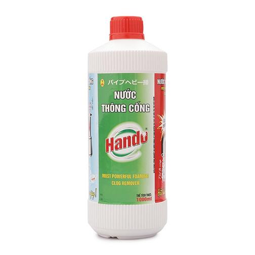 nuoc-thong-cong-hando-axit, thuốc th&ocirc;ng cầu cống nghẹt cực mạnh