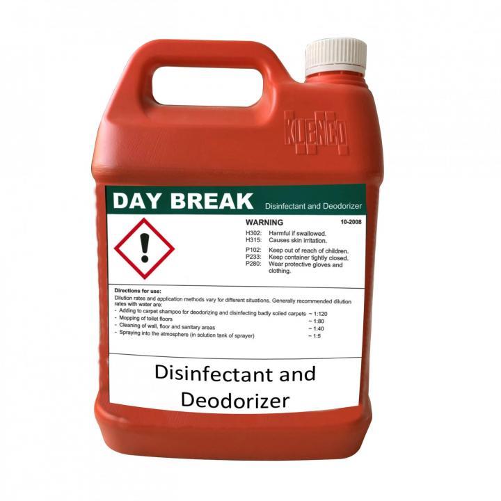 Hóa chất khử mùi Klenco Day Break 5L, hóa chất khử mùi hôi nhà vệ sinh